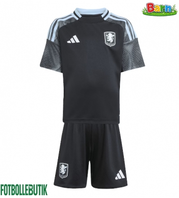 Aston Villa Bortaställ Barn 2025-26 Kortärmad (+ Korta byxor)